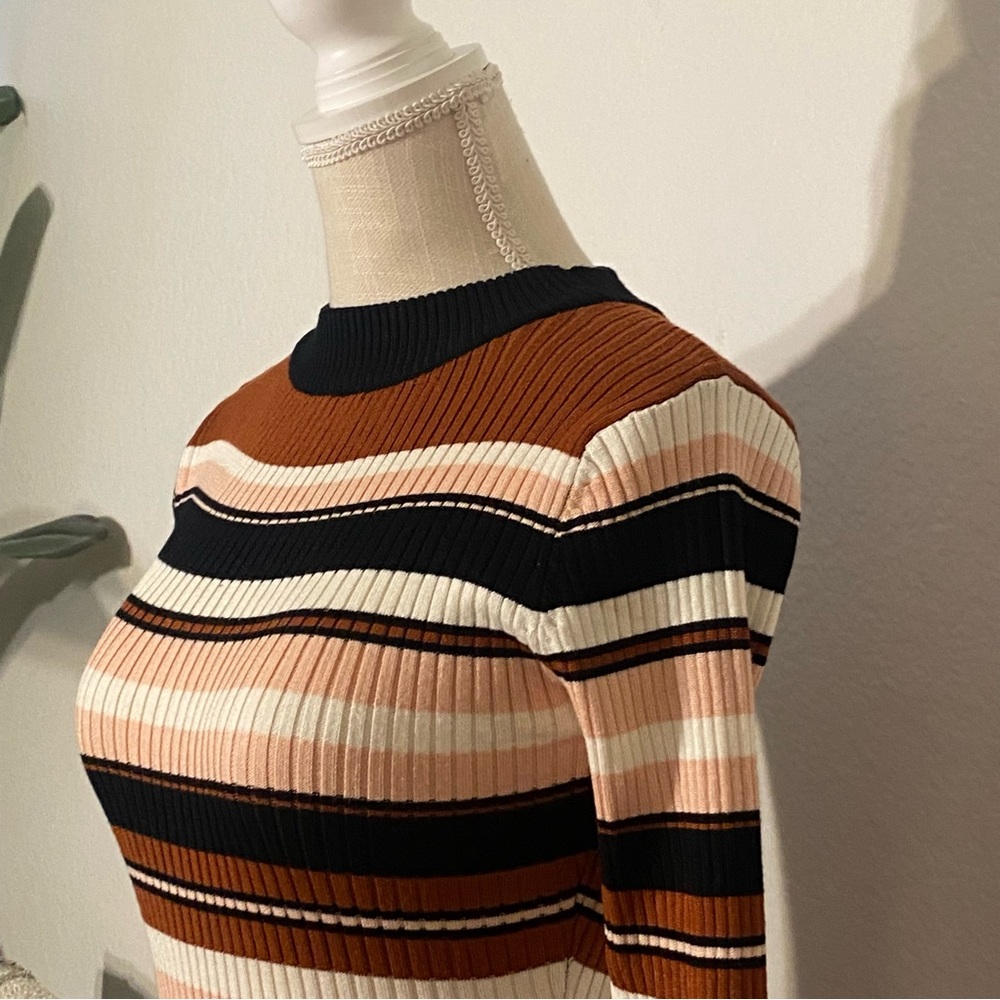 Say What Multi Stripe Bodycon Dress - Picture 7 of 10